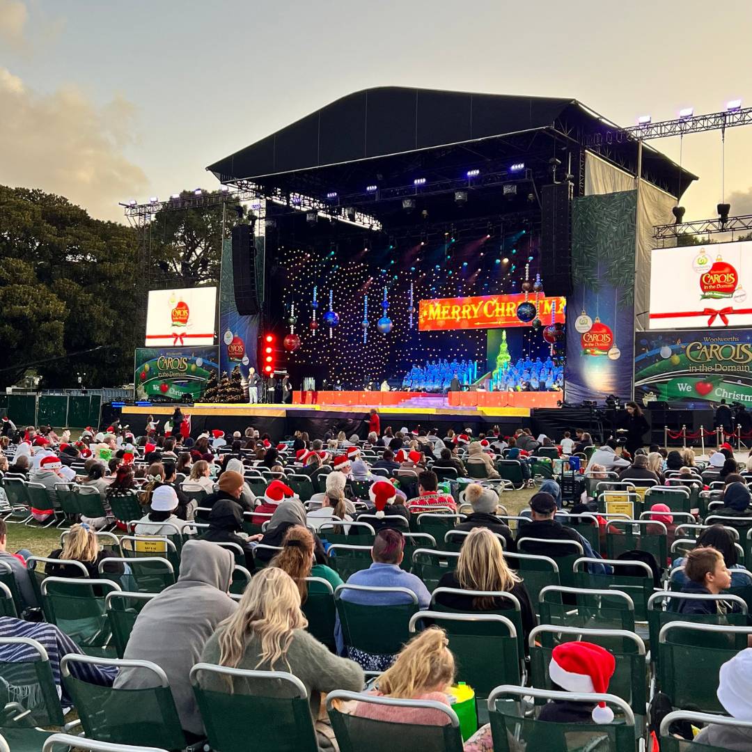 People viewing the event