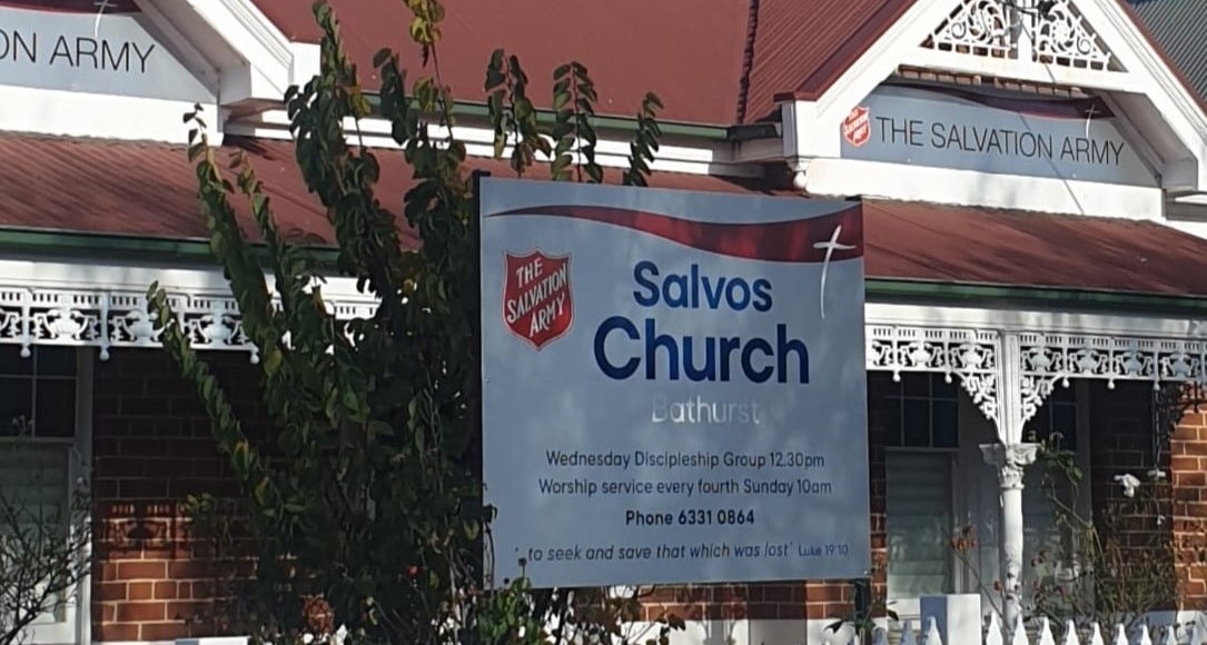 Bathurst Salvos Church building.