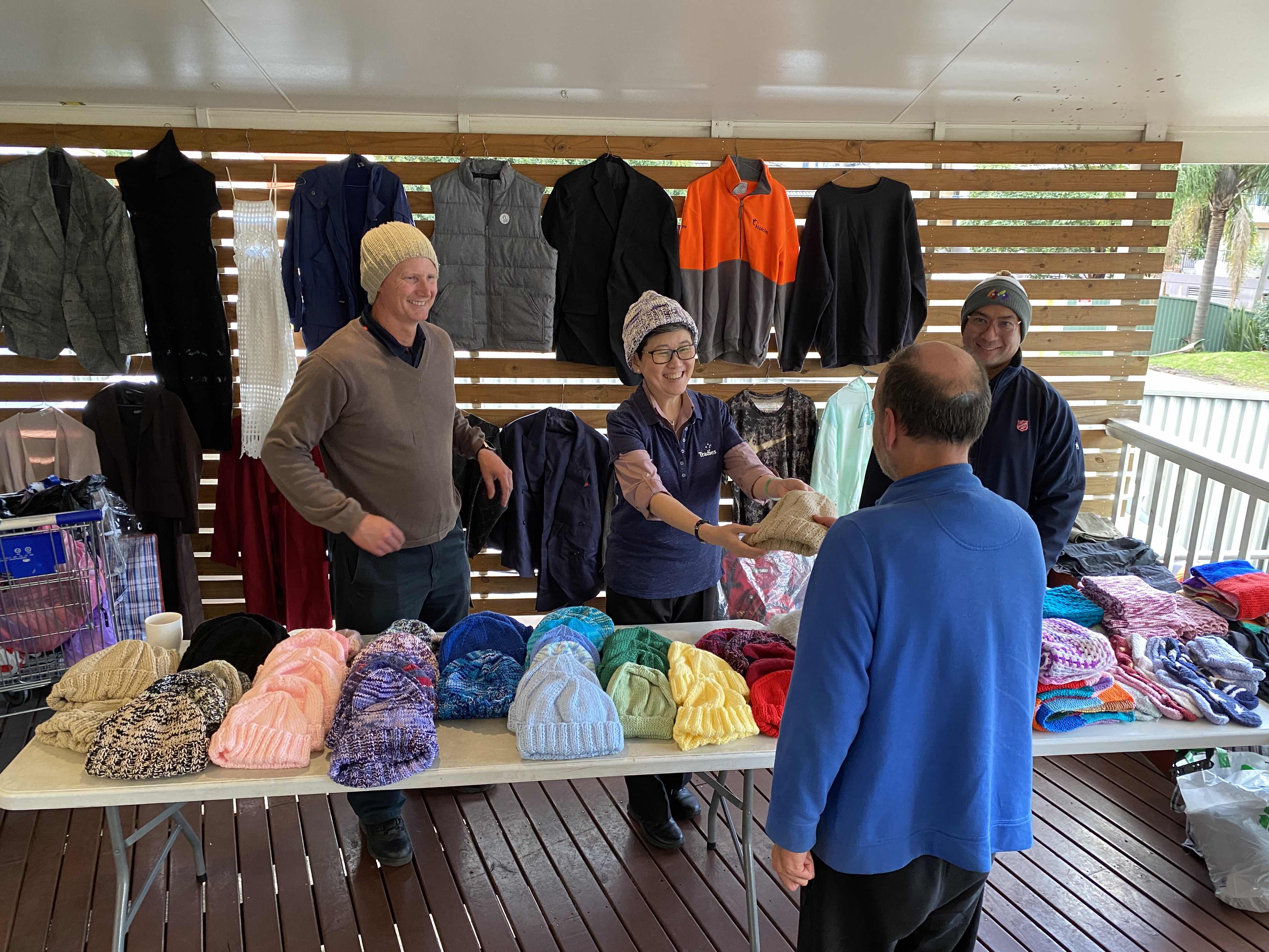 Salvos help to beat winter chill