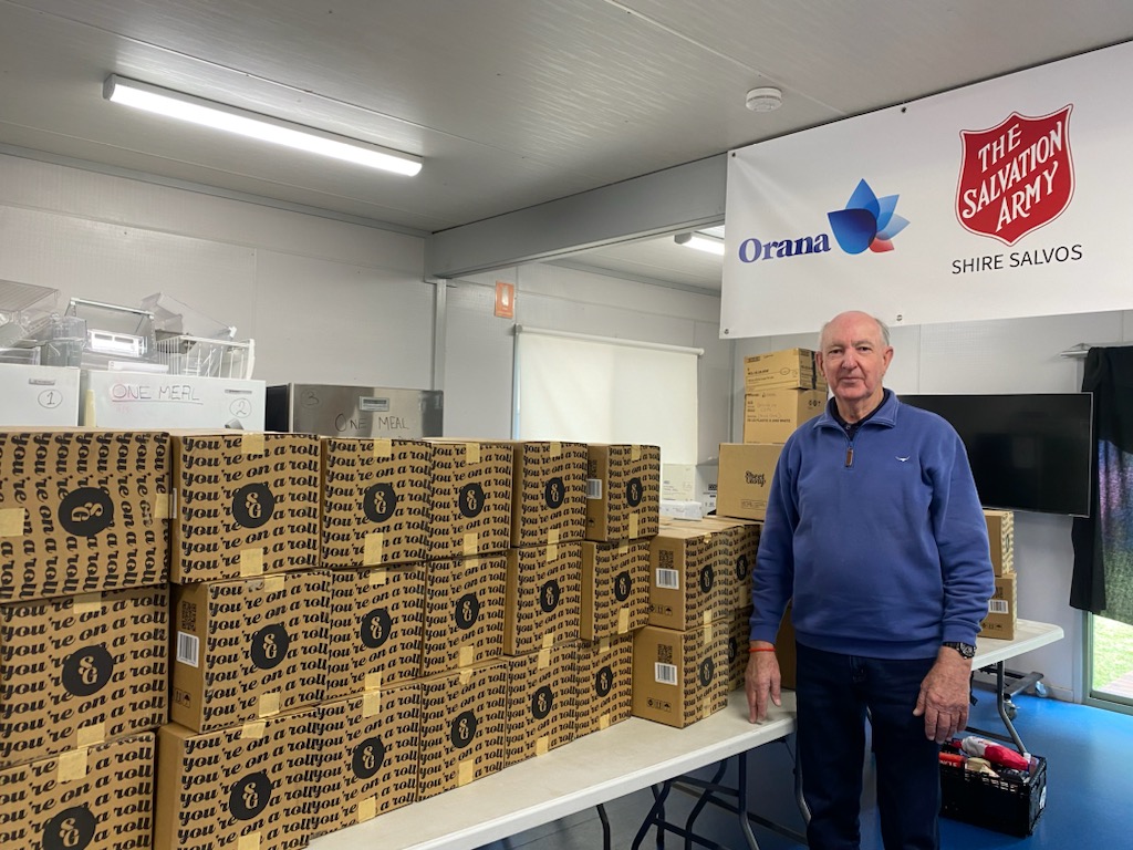 Jim gives Salvos a hand