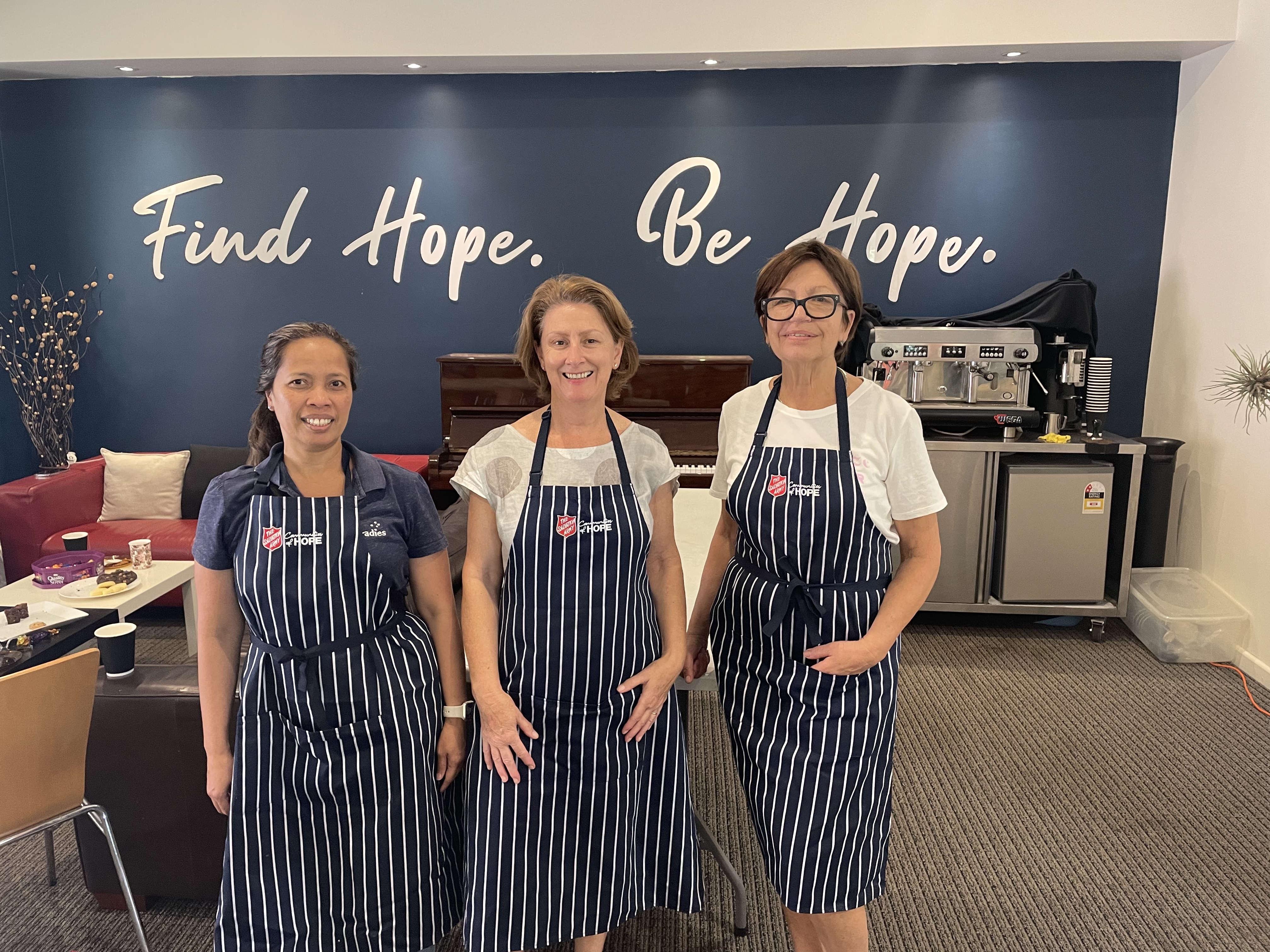 Volunteer Val finds friendship and support at Salvos