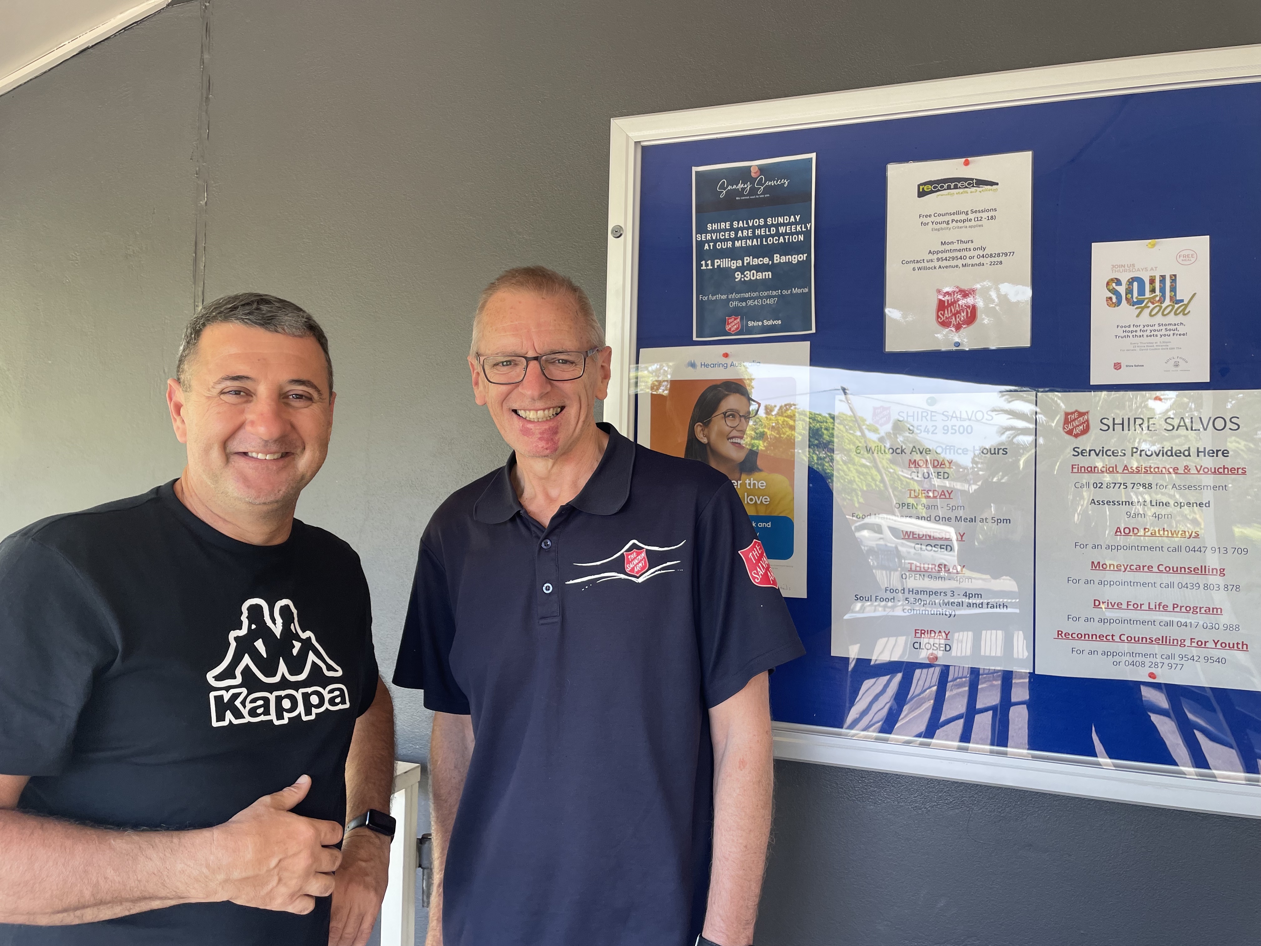 Mario experiences a 'miracle' at Shire Salvos