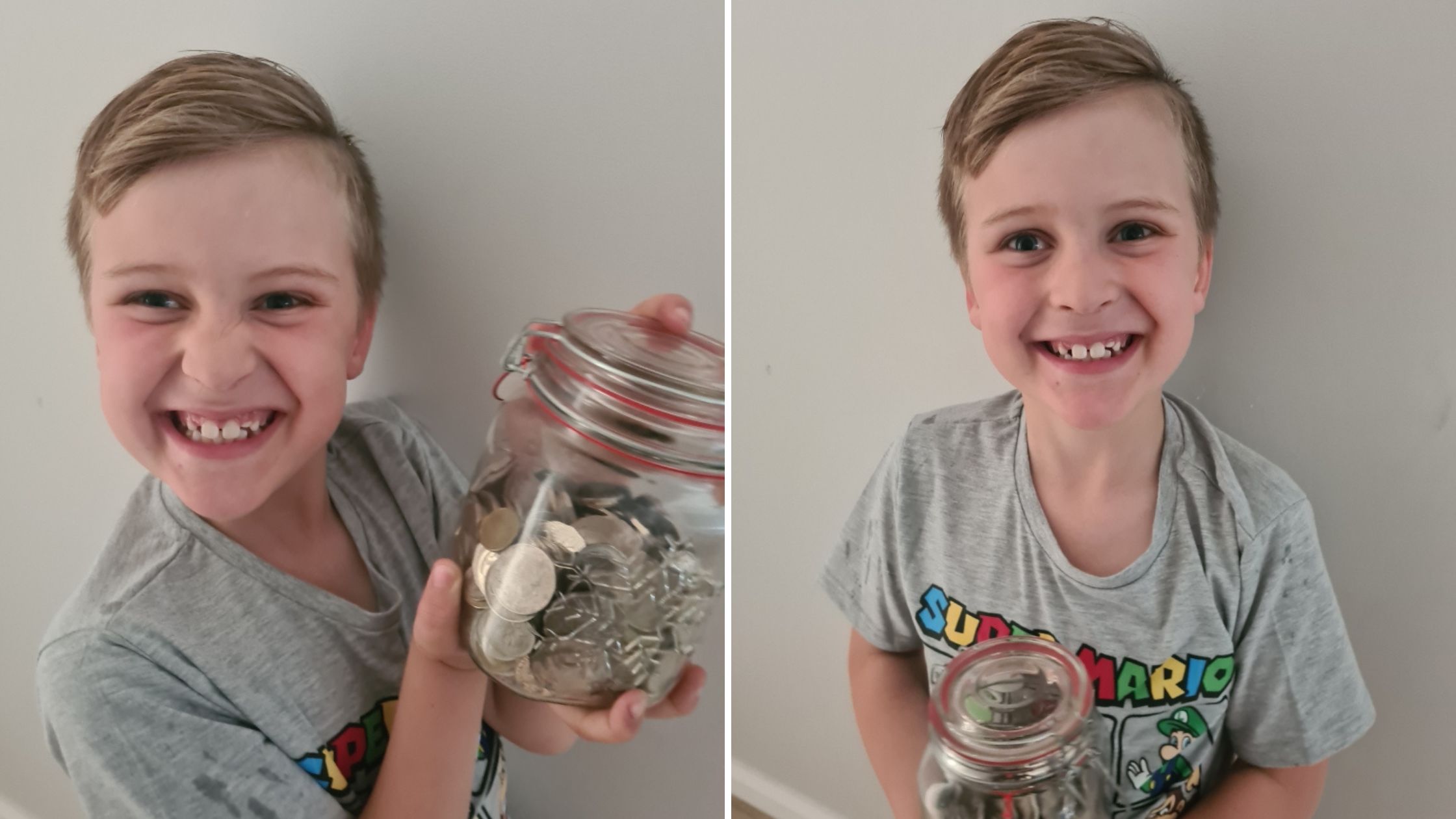 Christmas about giving for Oliver