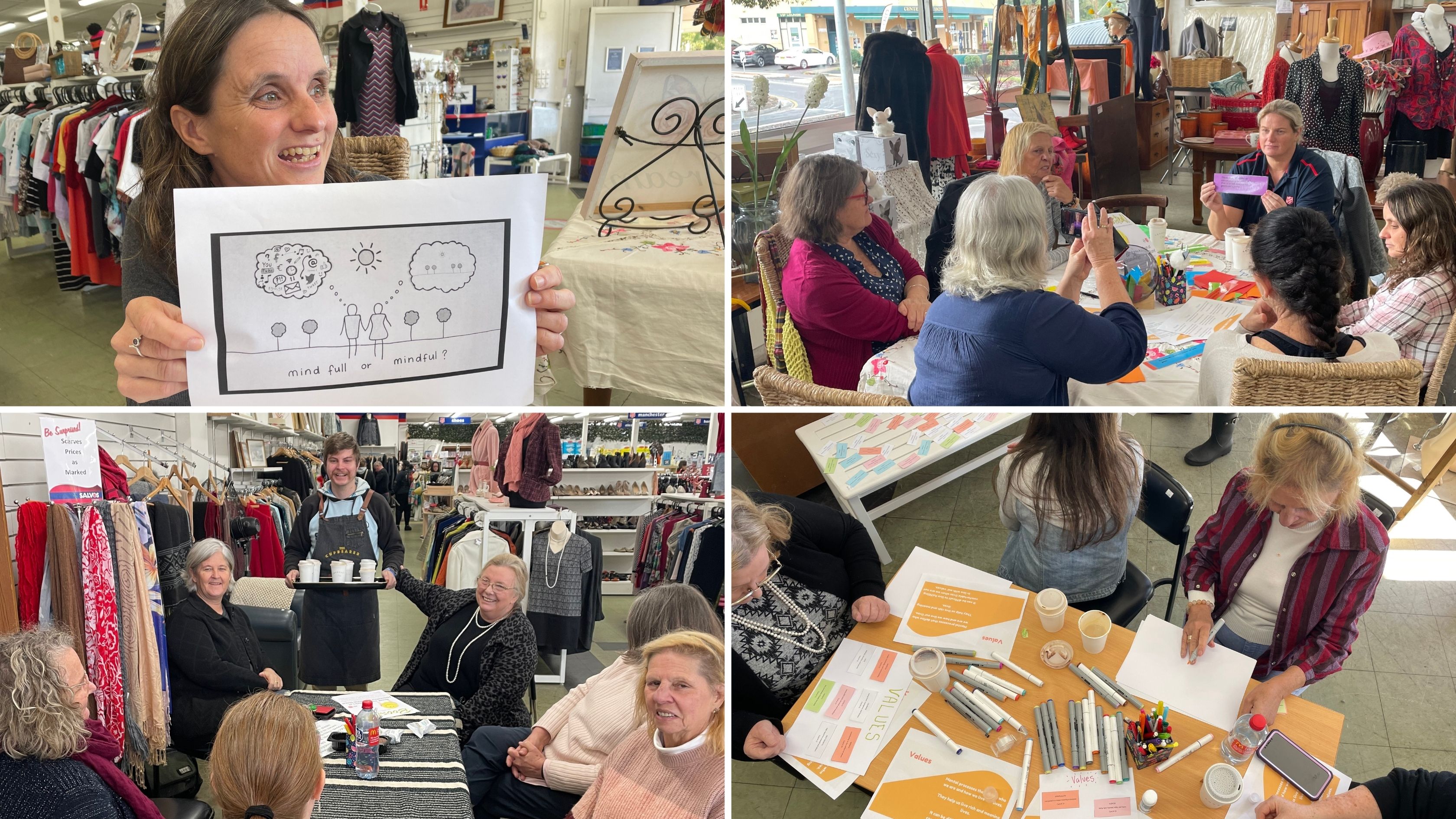 Drop-in group boosts vibe at Salvos Store