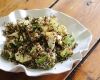 Roast cauliflower and avocado quinoa salad