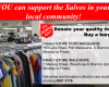 You can support the SALVOS in your local community
