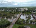 Photo of the impact of ex-Tropical Cyclone Narelle