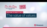 Be the Boss - Week 2, Day 6 - The Value of Values