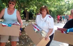 The Salvation Army across Europe assists refugees