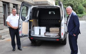 Socially distant but still connecting