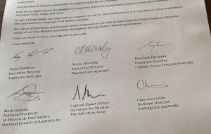 Charities unite to support Voice to Parliament