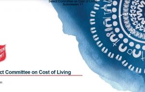 Salvos' Cost of Living Submission to Senate Select Committee
