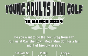 Young Adults Mini Golf 