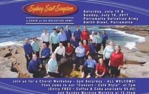 Sunday Worship with the Sydney Staff Songsters