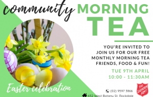 Community Morning Tea