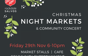 Christmas Night Markets & Community Concert