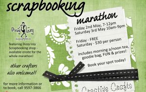 Creative Crafts - May Scrap Marathon