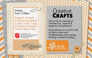 Creative Crafts - April
