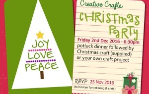 Creative Crafts - Christmas Party 2016