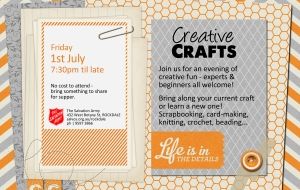 Creative Crafts - July 2016