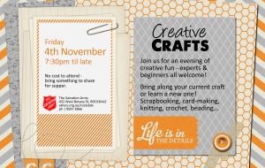 Creative Crafts - November 2016