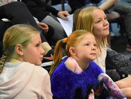 children enjoy the activities