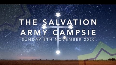 The Salvation Army Campsie - Sunday 8th November 2020