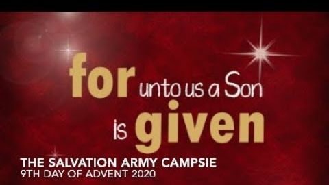 The Salvation Army Campsie - 9th Day of Advent 2020