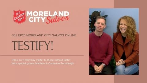 S01 EP20 TESTIFY with special guests Matthew & Catherine Fernihough