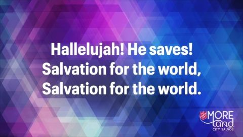 Salvation For The World (Moreland City Salvos Cover)