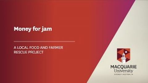 Sustainability - Money for jam