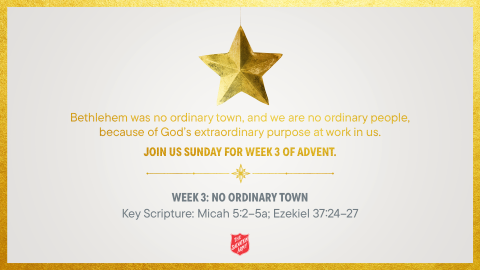 Advent Week 3 | No Ordinary Child | No Ordinary Town