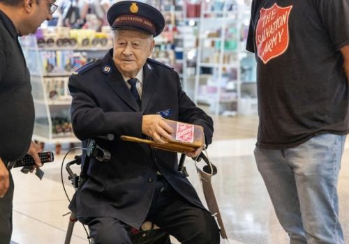 Canberra's $4m man hangs up collection box