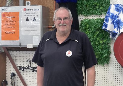 Glenn on a mission to make people smile