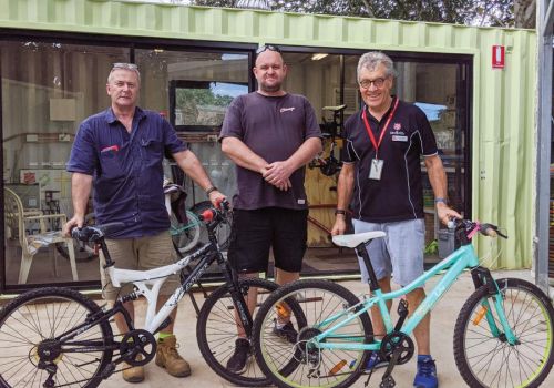Lives turned around in bike recycling venture