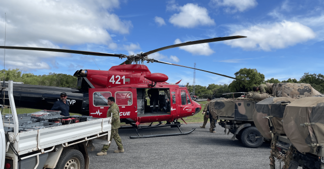 The Salvos delivering financial and food relief to Queenslanders