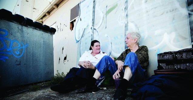 Alarming rise in homeless single, older women