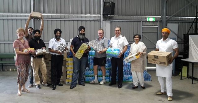 Sikh community supports Salvos' cyclone relief