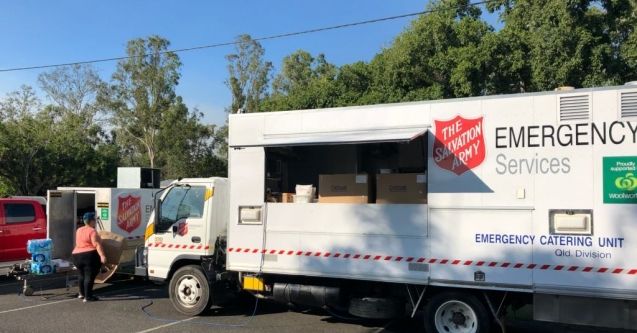 The Salvation Army's response to Queensland bushfires