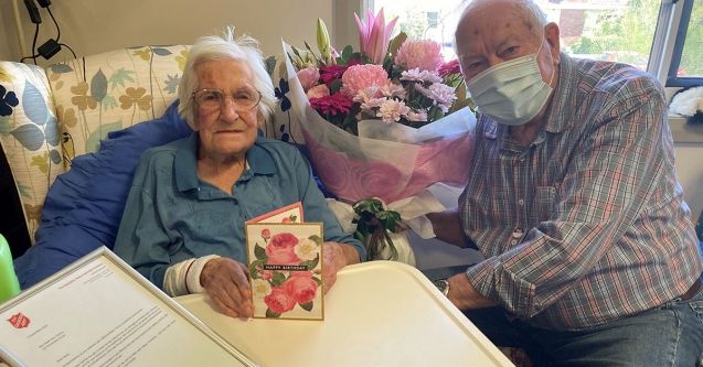 Hazel celebrates 100 years with the Salvos