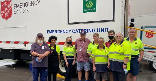 The Salvation Army served over 12,000 meals in flood-affected regions