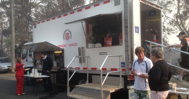 Salvation Army ready to respond in fire-affected areas