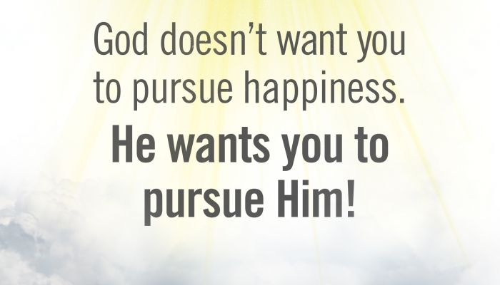 God Never Said That | God Wants You Happy
