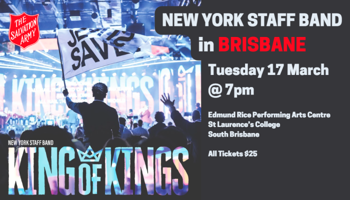 NYSB comes to Brisbane 17 March