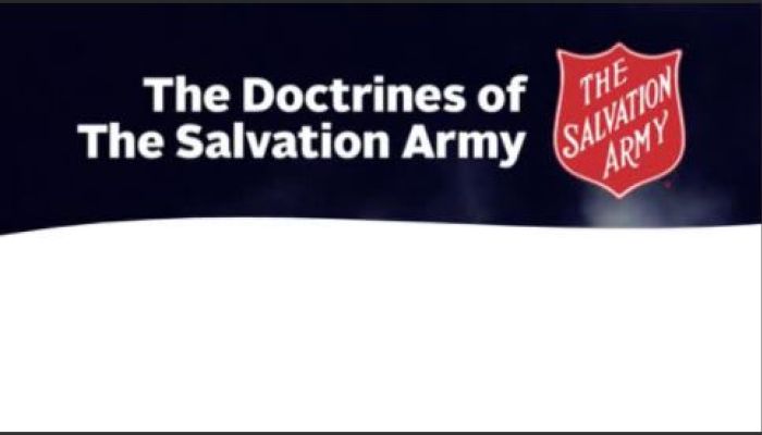Doctrines of the Salvation Army - 1