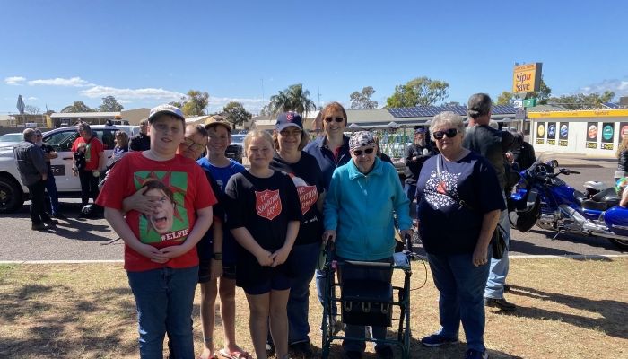 Saltbush Motorcycle Club hold their 40th Toy Run