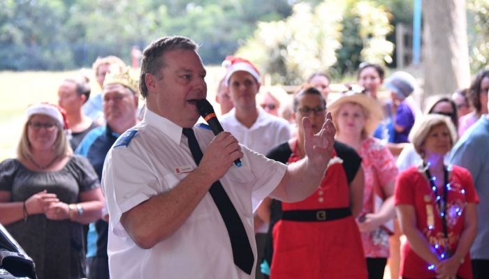 Salvos say Thank You to Hastings School