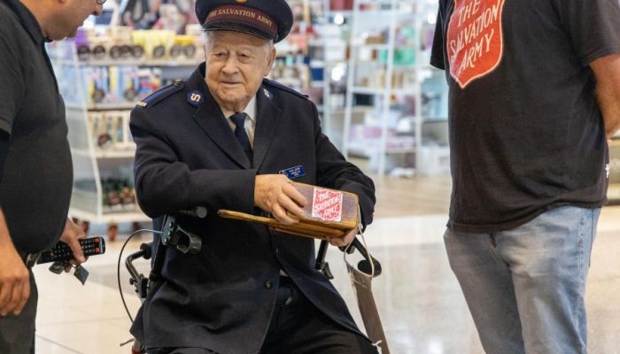 Canberra's $4m man hangs up collection box