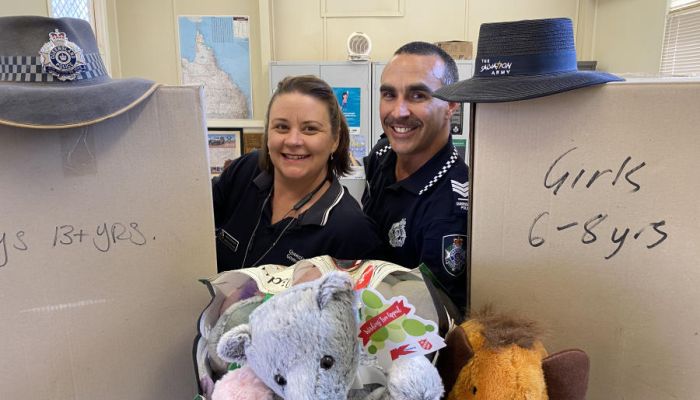 Christmas toys bring cheer to outback kids