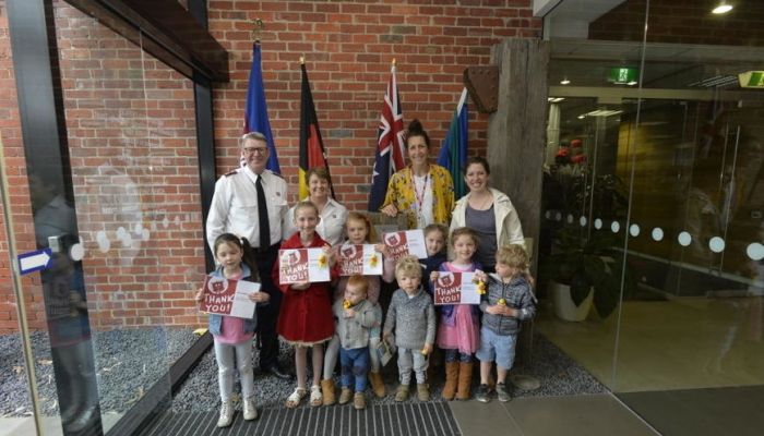 Little fundraisers with a big heart for the homeless